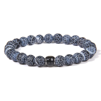 Color Change Mood Beads Bracelet Natural Stone Beads Bracelets for Women Men Emotion Feeling Temperature Charm Bracelet Jewelry